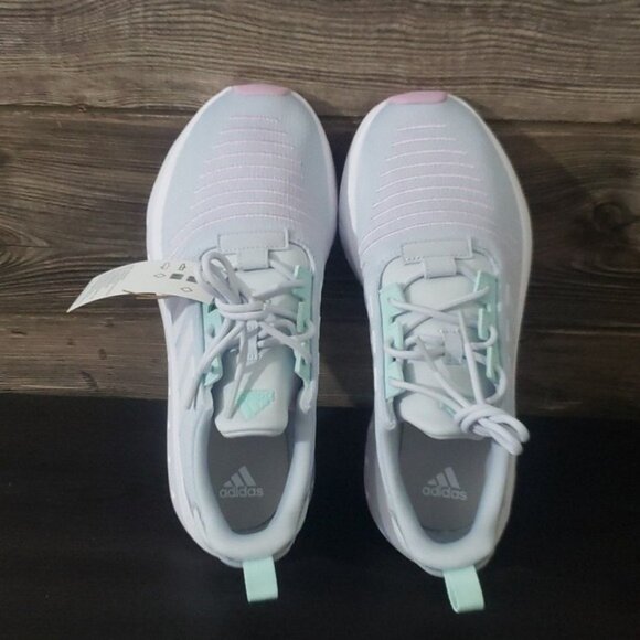 New Adidas Swift Run Kids‎ Sneakers Size 7Y Girl Lightweight Everyday Running - Picture 8 of 11